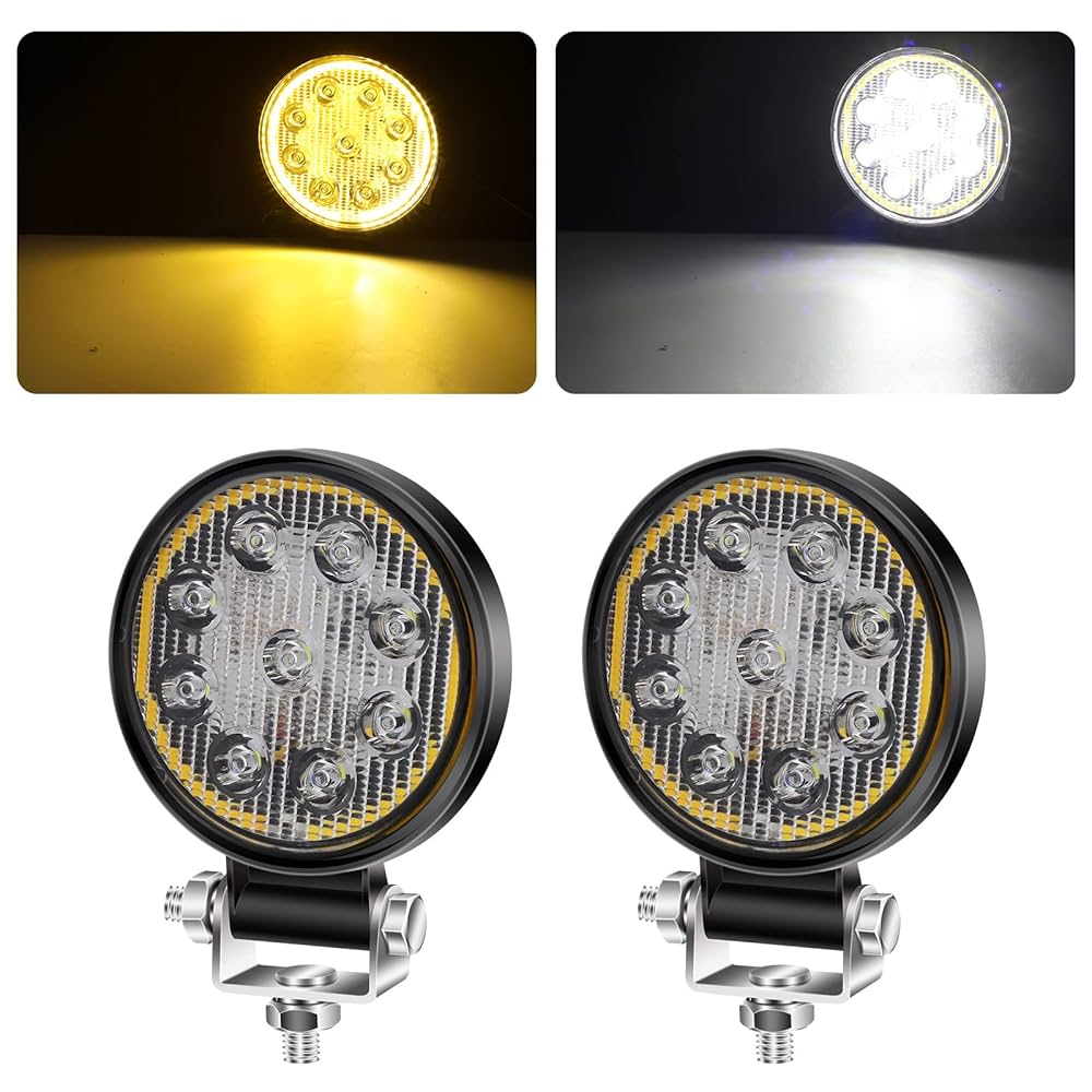 LED ワークライトホワイト4個&イエロー2個 fit=scale-down,w=1200